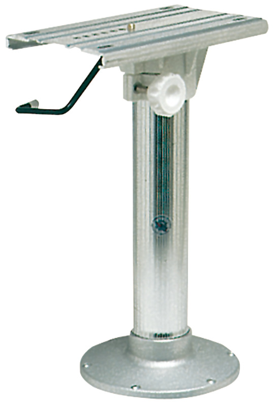 Pedestal w/swivel slide polished base 45 cm