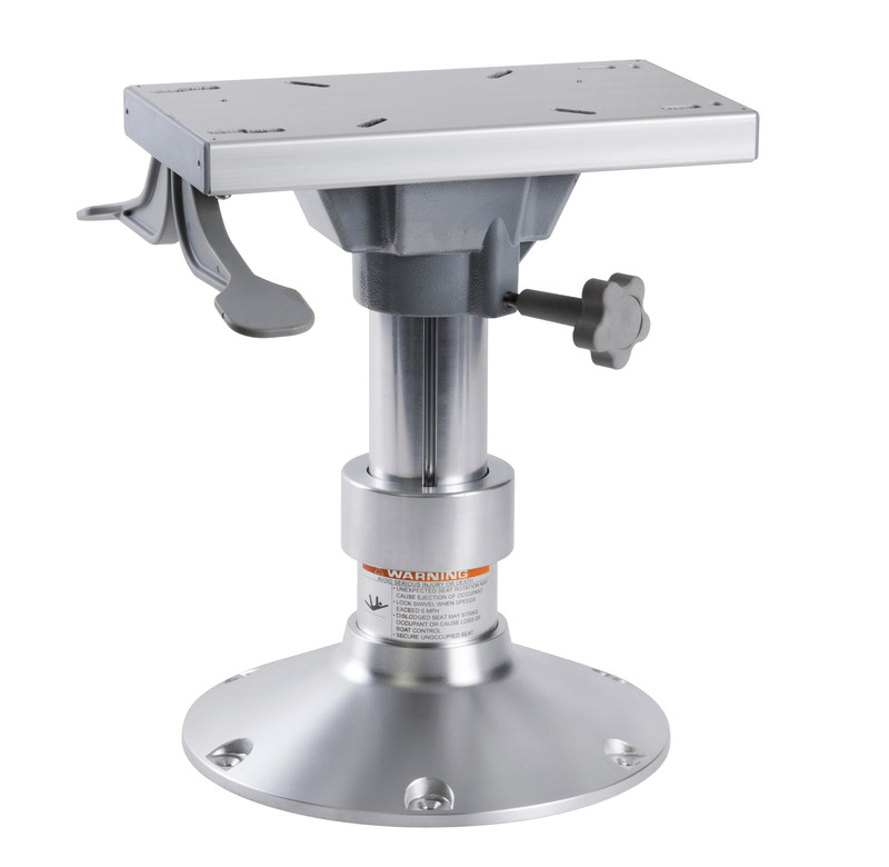 Pedestal w/seat mount telescopic 350/470 mm