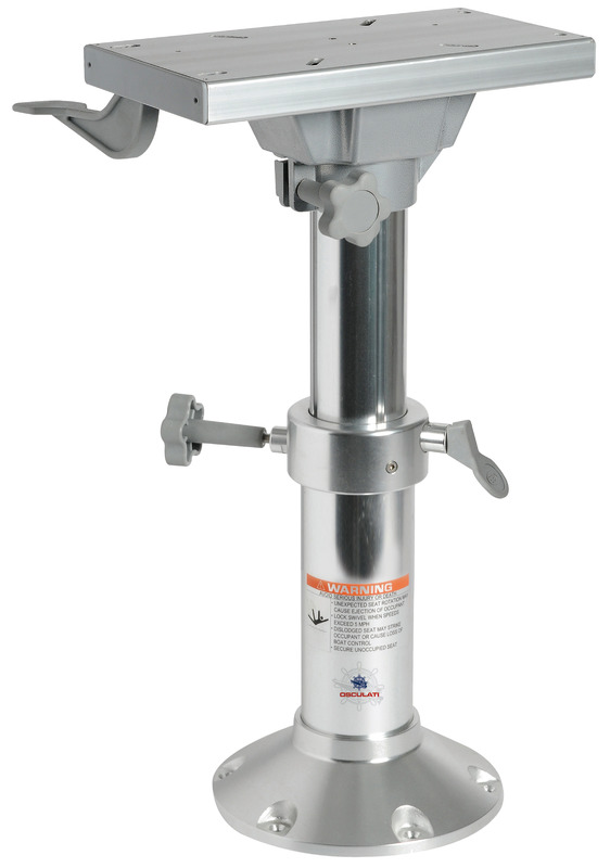 Seat support w/rotating slide 457 mm