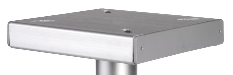 Tri-telescopic aluminium table leg