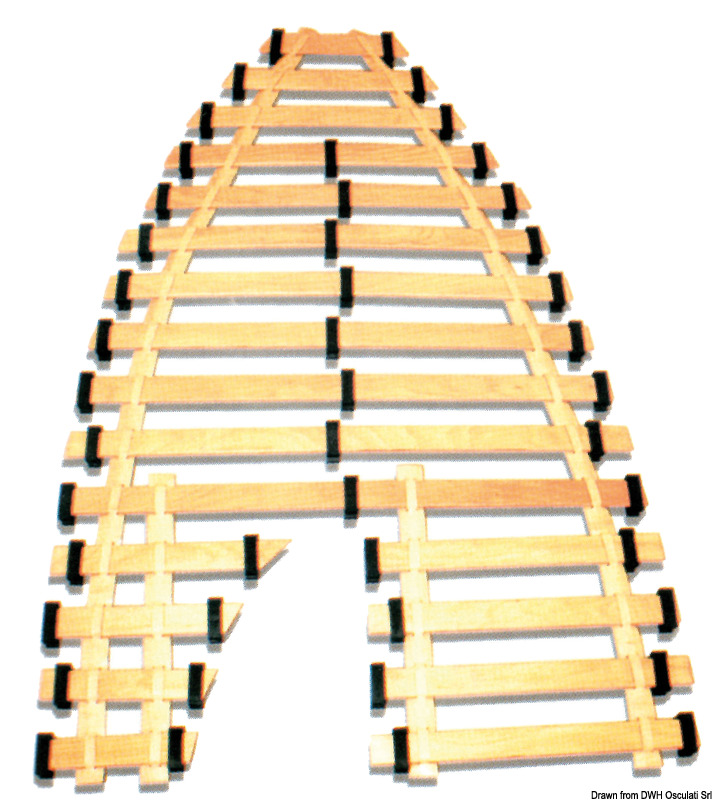 BEDFLEX single bed base 90x200cm 8mm thickness