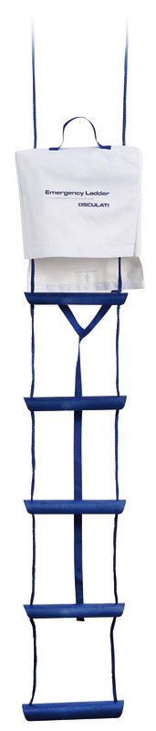 Emergency ladder 300 cm + rope