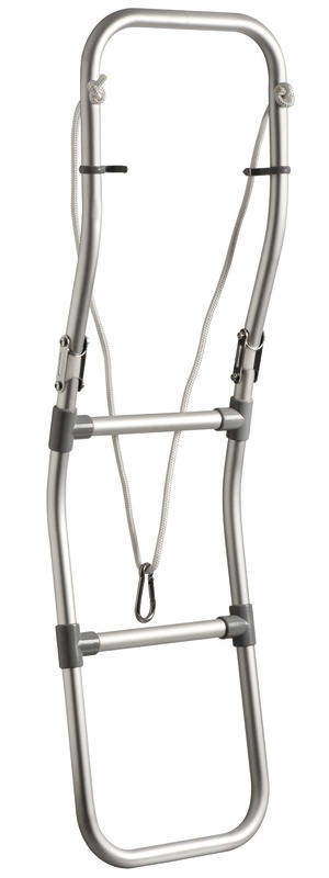 Folding ladder for dinghy 3 steps