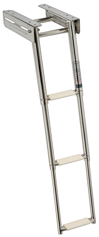 Telescopic foldaway standard narrow AISI316 3 step