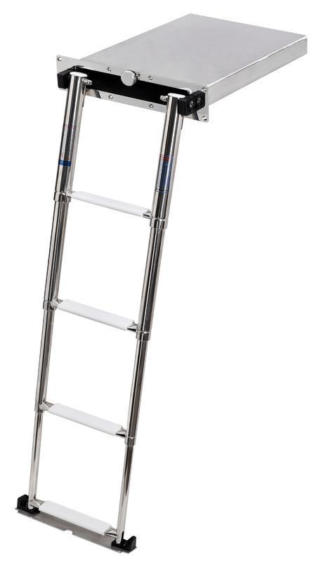 4-step foldaway ladder
