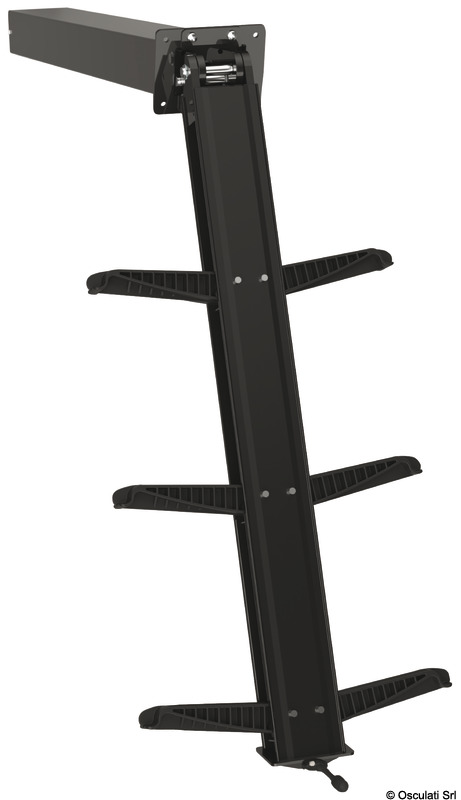 Integrated transom ladder 3 step ATTWOOD