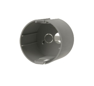 Berker Wall box Ø49mm 45.5mm deep grey