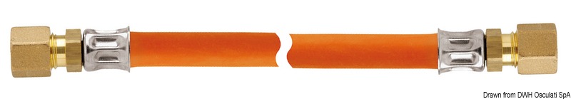 Pipe RVS 8 x RVS 8 400 mm