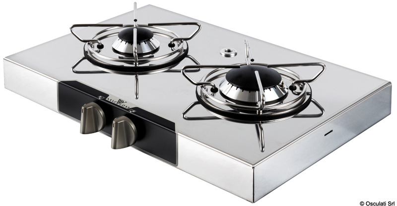 Two-burner external hob unit 1900 + 1000 W