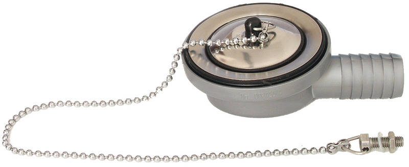 Drain w/5° inclination horizontal outlet