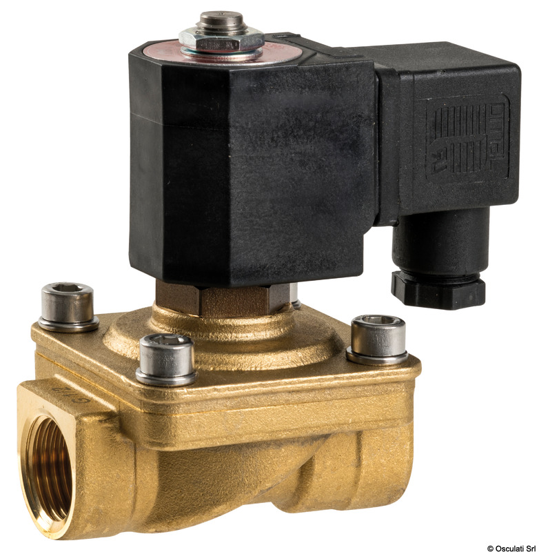 Solenoid valve 1/2" 24 V