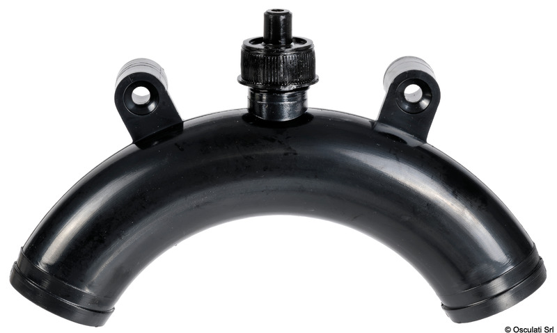 Polypropylene U-trap f. toilet units 38 mm