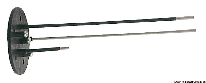 Electronic depth probe f.black water tanks