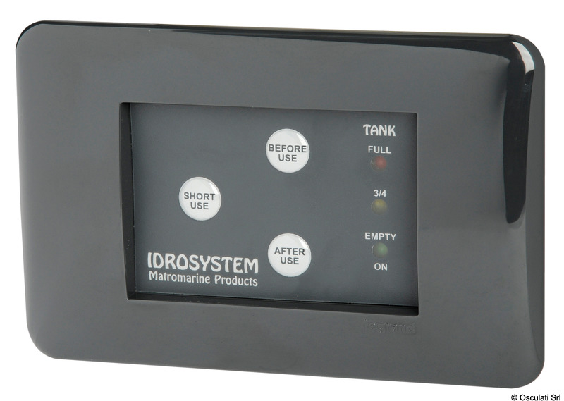 Control panel supplied with all SILENT toilets