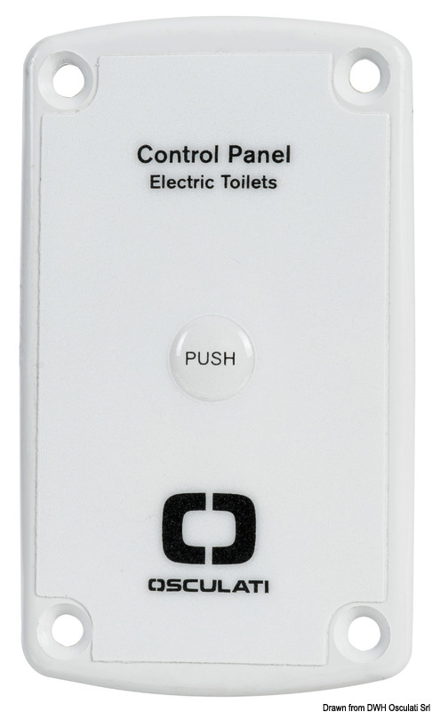 Electric control panel for electric toilets 24 A