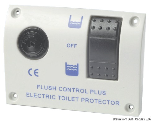 Electric control panel for electric toilets 24 V