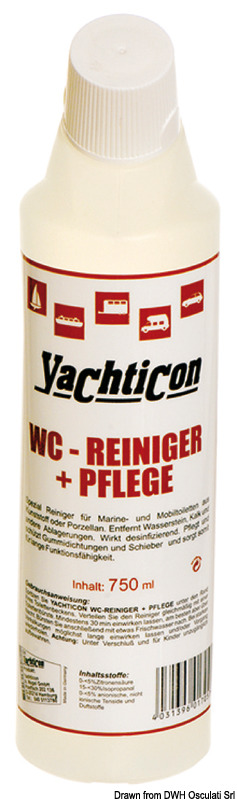 YACHTICON toilet protective cleaner