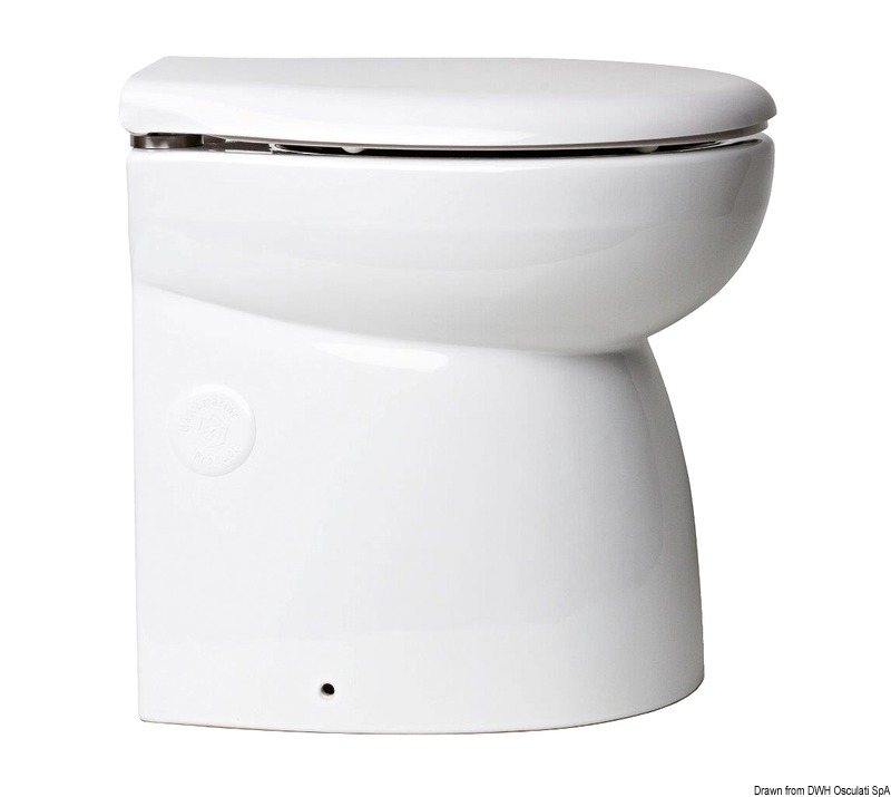 Faired electrical WC porcelain bowl high 12 V