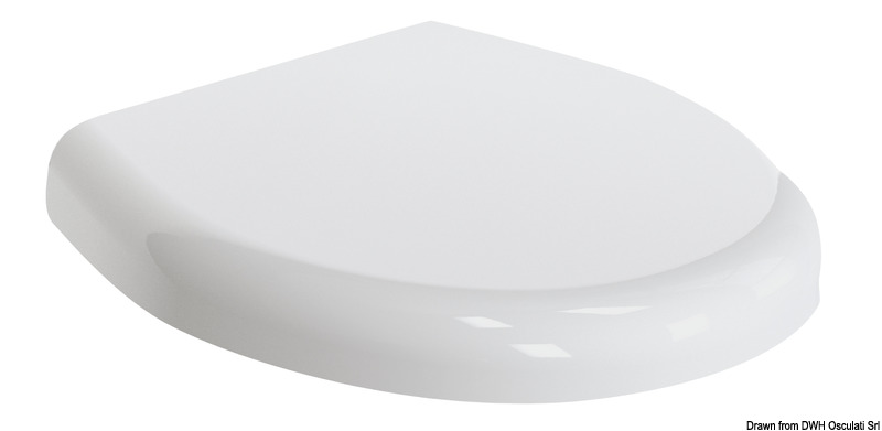 Plastic seat cover for TECMA Elegance WC
