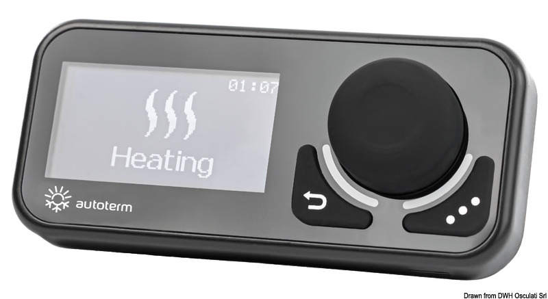 Digital control panel for AUTOTERM air heaters