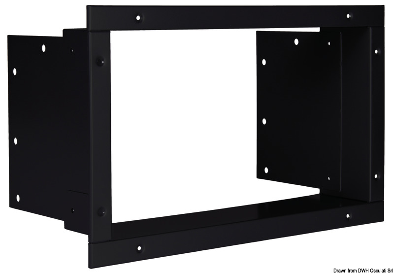 Frame for external mounting 50.826.15 black