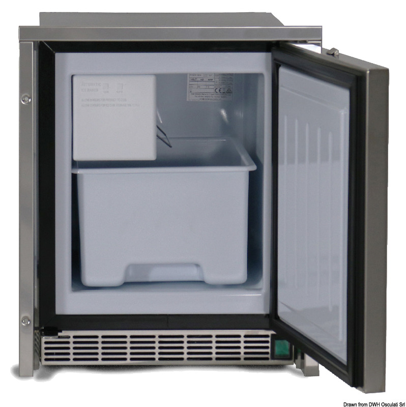 ISOTHERM Low Profile White icemaker