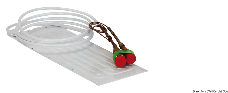 Evaporator plate max 60 l fridge