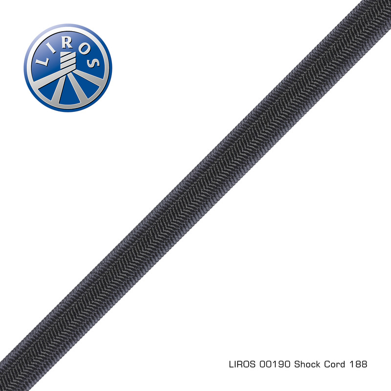 Shock cord black 6mm x 100m