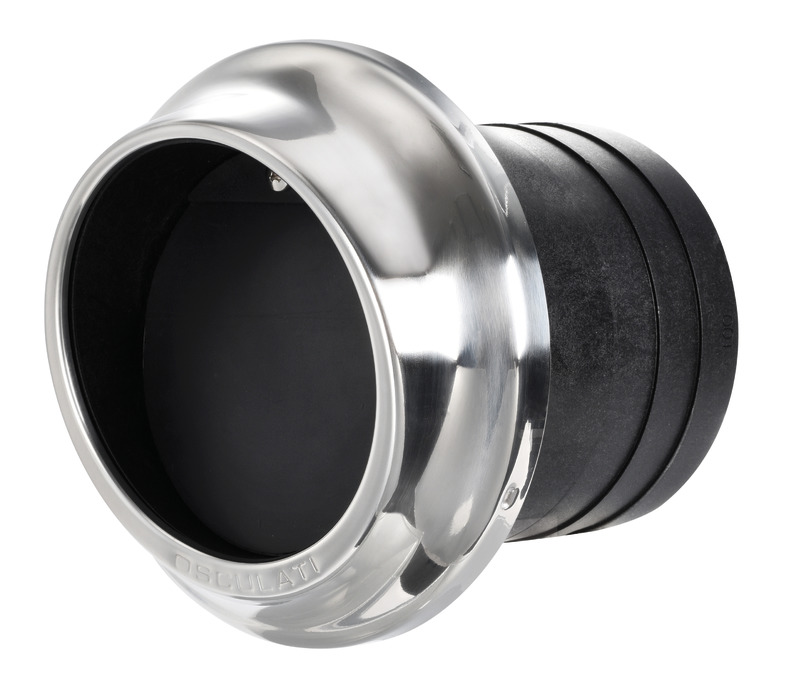 Technopolymer and SS exhaust pipe 100 mm