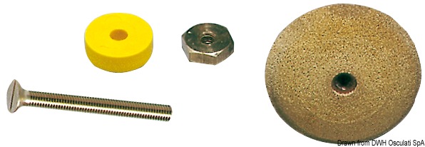 Fuel tank ground plate