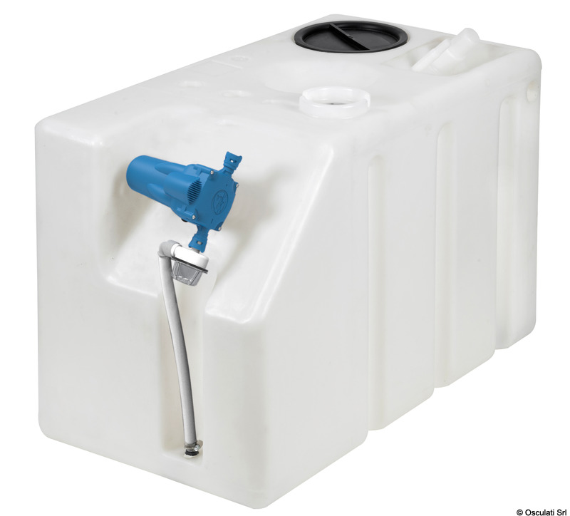 Tank kit + Big fresh water tank 222 l 12 V