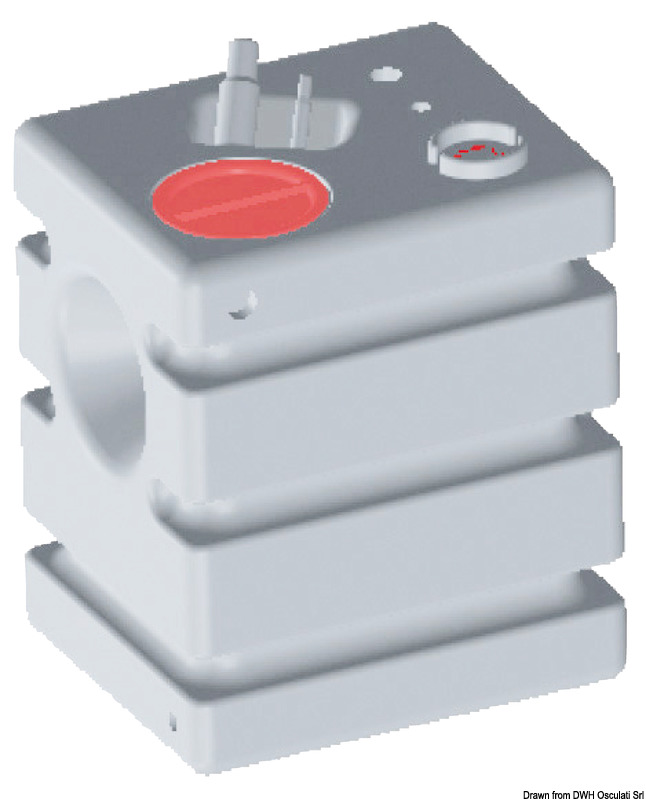 Vertical rigid modular tank drinkable water 170 l