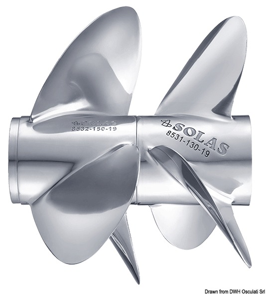 Volvo Penta aluminium propeller DP280/290 C3