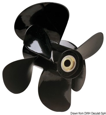 Aluminium propeller for Volvo Duo B4