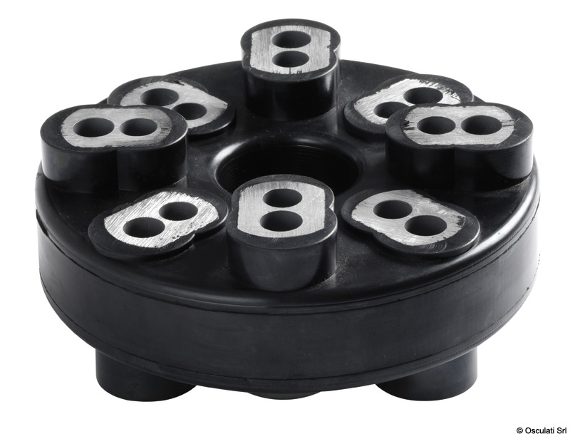 Elastic coupling joint 10 bores