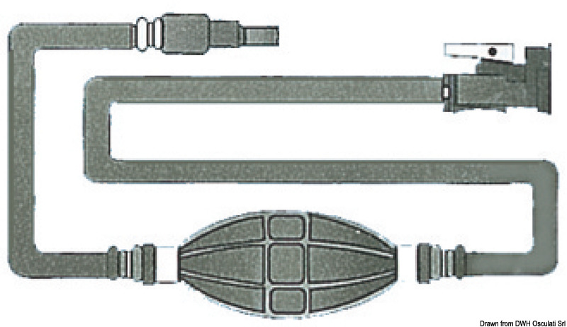 Fuel pipe w/2 SUZUKI joints