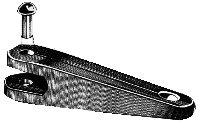 Spare wing nut JOHNSON/EVINRUDE in pairs