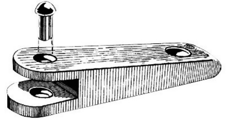 Spare wing nut YAMAHA in pairs
