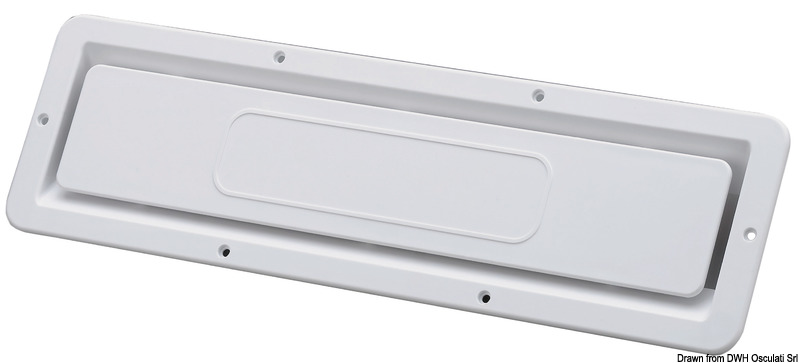 ABS air vent white 420x120 mm