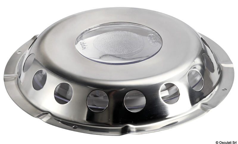 SS air vent w/light passage