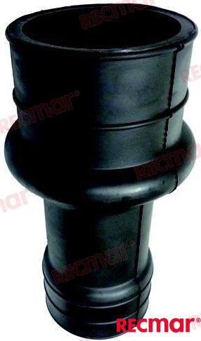 Exhaust corrugation OEM: Mercruiser: 53114, 53114A1; OMC: 0508694, 0775481