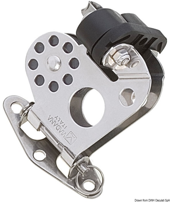 Swiveling block w/cam 8x28