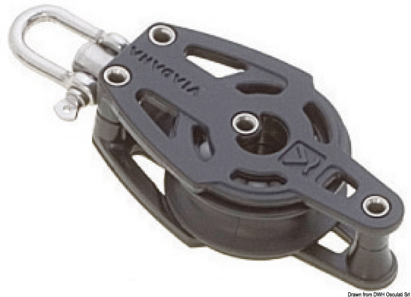 Single block w/swivel or blockable and becket A