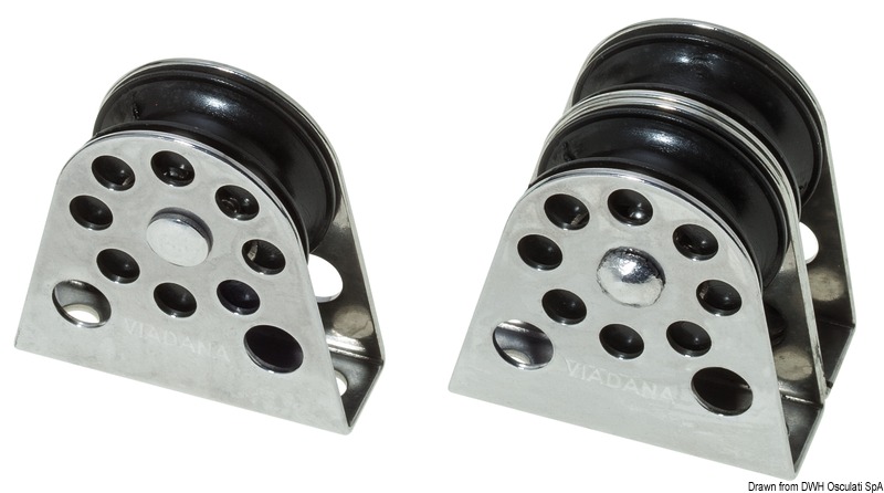 Single vertical block f. lines 8 mm