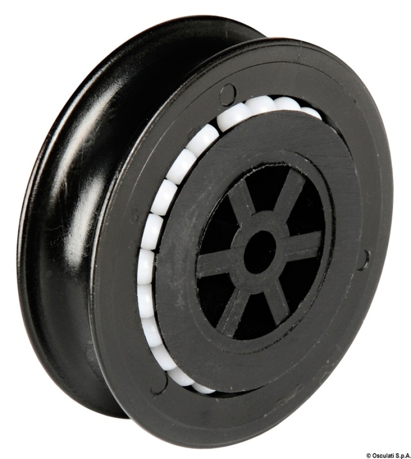 Pulley 12mm - D1 57mm - D2 6.1mm - D3 12mm - D4 46mm - S 19.8mm