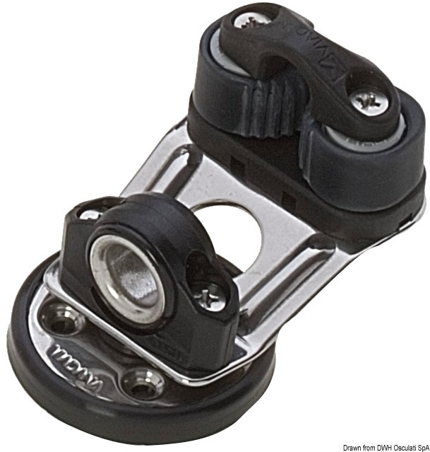 Low clam cleat swivel tower