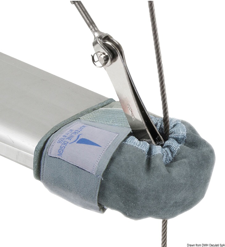 Spreader boot in natural leather 122-154 mm