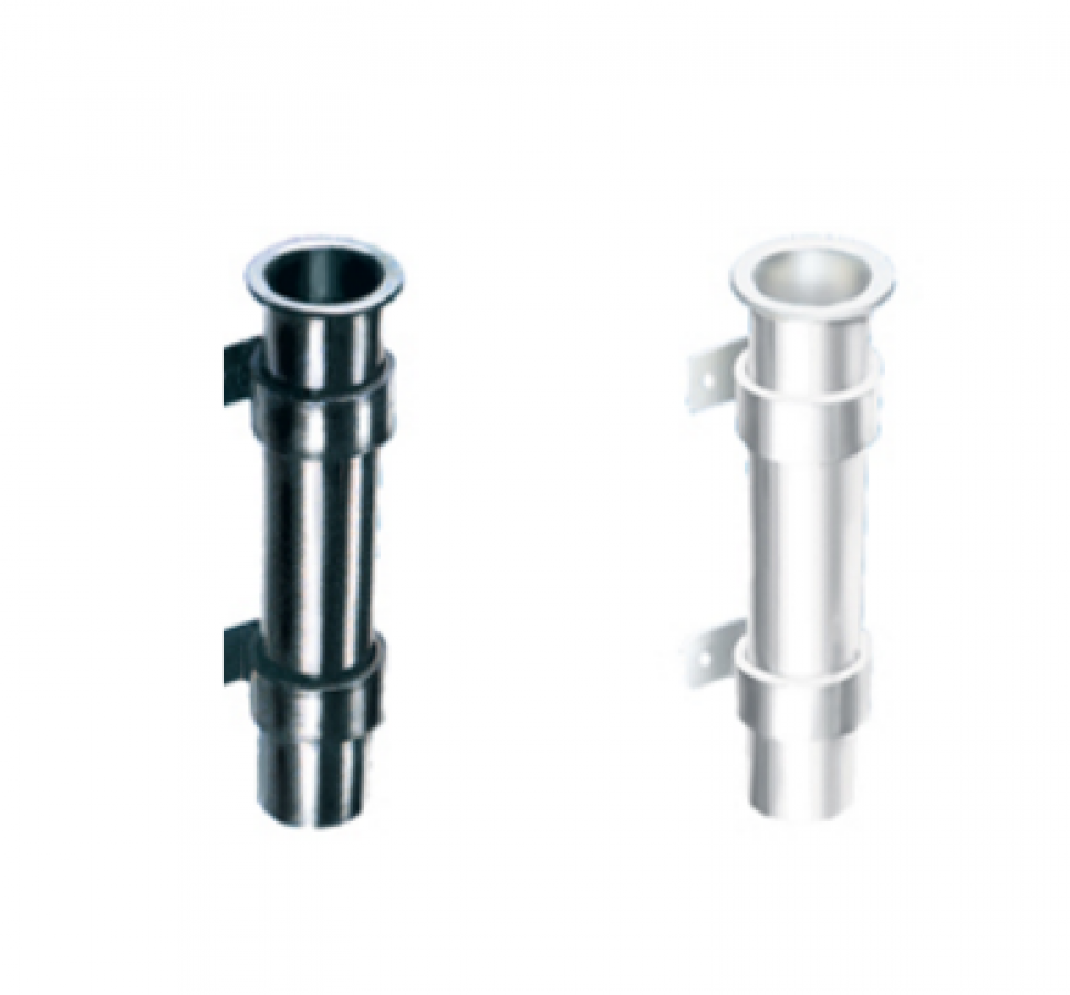 Fishing rod holder - to the body - black