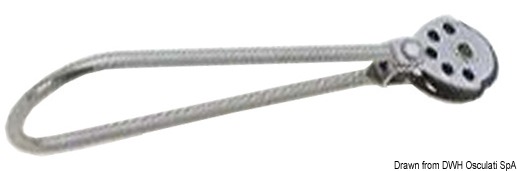 Trapeze ring + adjusting block