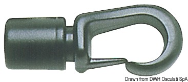 Nylon snap hook 8mm
